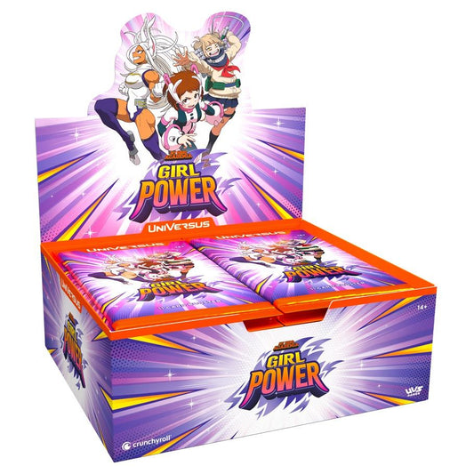 (Preorder 5/24) UniVersus - My Hero Academia CCG: Girl Power Booster Box