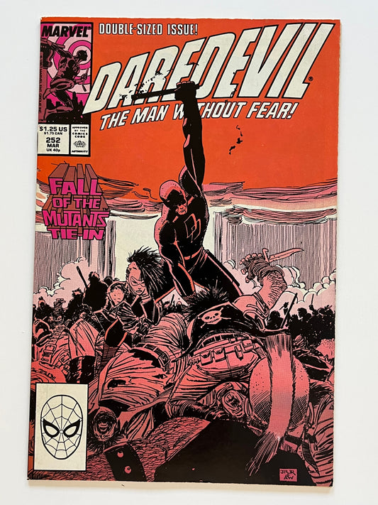 Marvel Comics - Daredevil: The Man Without Fear! #252