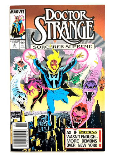 1989 Marvel Comics - Doctor Strange: Sorcerer Supreme #2 - Good Condition